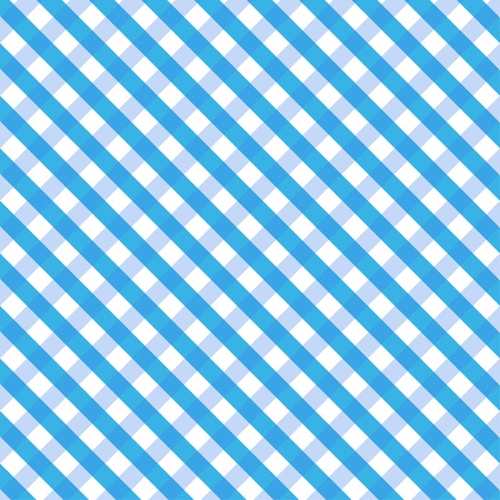 Blue Gingham のイラスト素材