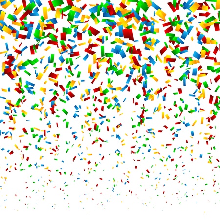 Confetti Backgroundのイラスト素材