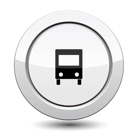 Button with carのイラスト素材