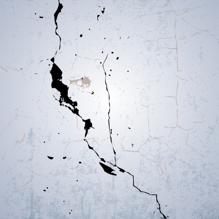 Cracked Wallのイラスト素材