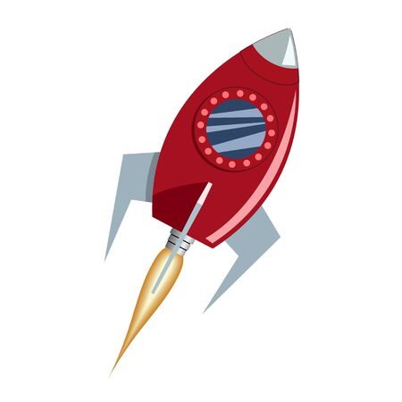 Vector Rocketのイラスト素材