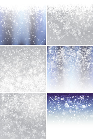 Christmas Backgrounds Set 3のイラスト素材