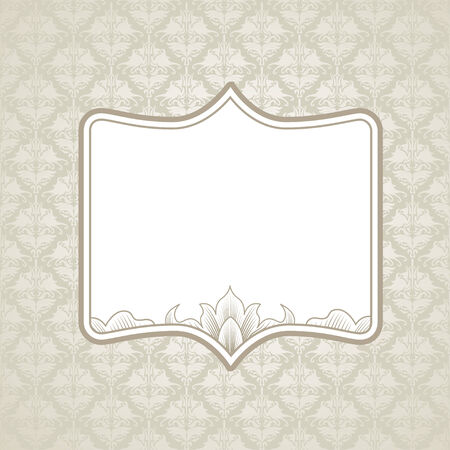 Abstract Wedding Frame 20のイラスト素材