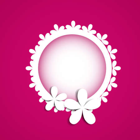 Abstract Wedding Frame 19のイラスト素材