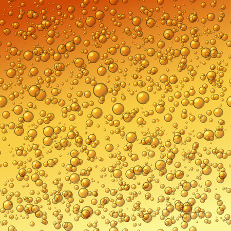 Water Drops on Orange Surfaceのイラスト素材