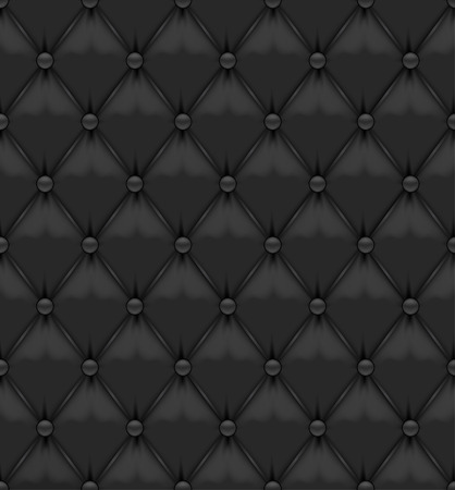 Black Seamless Leather Backgroundのイラスト素材