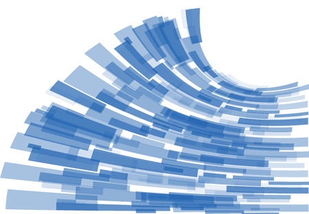 Abstract Blue Design Elementのイラスト素材