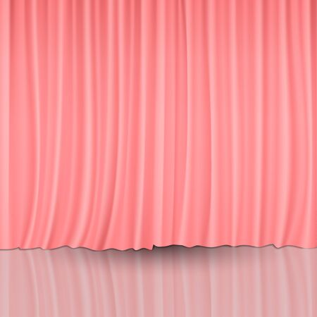 Red Curtainsのイラスト素材