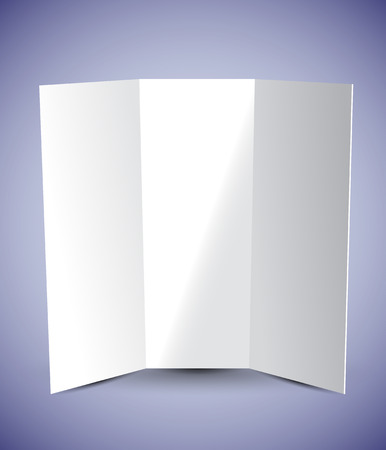 Tri Fold Brochureのイラスト素材