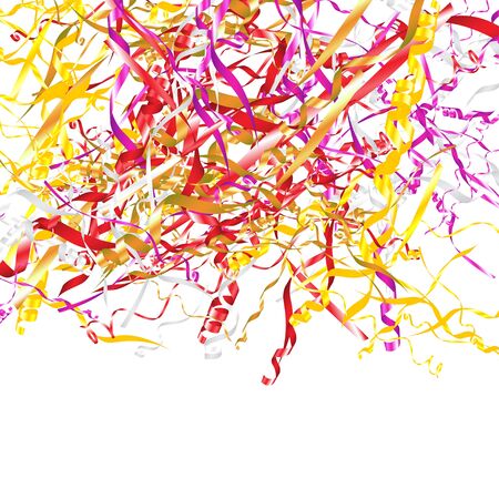 Serpentine Ribbons Messのイラスト素材