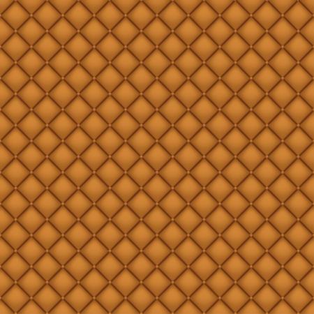 Seamless Brown Leather Upholsteryのイラスト素材