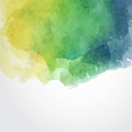 Colorful Watercolor Backgroundのイラスト素材