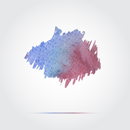 Watercolor Design Elementのイラスト素材