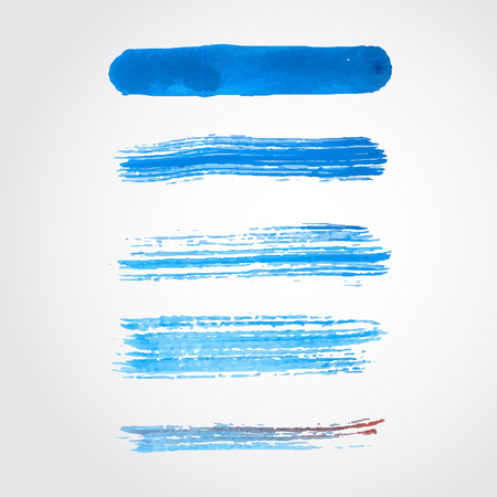 Watercolor Brushesのイラスト素材
