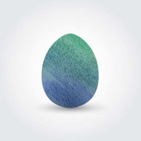 Watercolor Easter Eggのイラスト素材