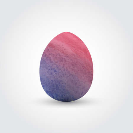 Watercolor Easter Eggのイラスト素材