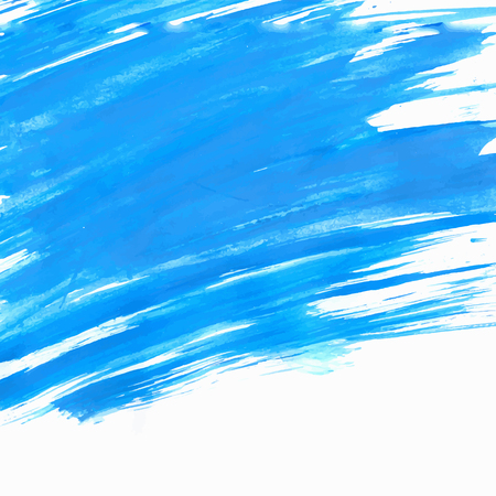 Blue Gouache Backgroundのイラスト素材