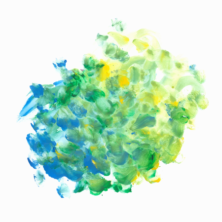 Colorful Gouache Paintのイラスト素材