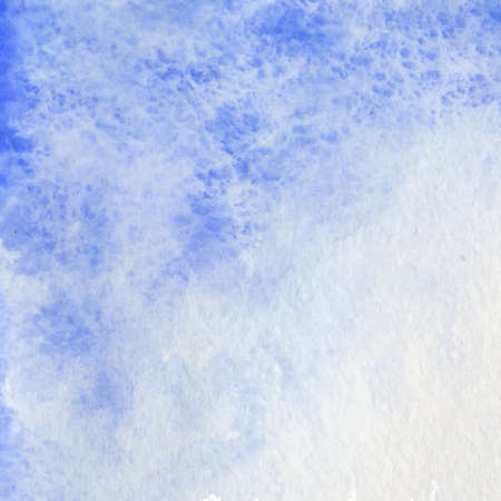 Blue Watercolor Textureのイラスト素材