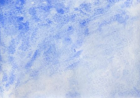 Blue Watercolor Backdropのイラスト素材