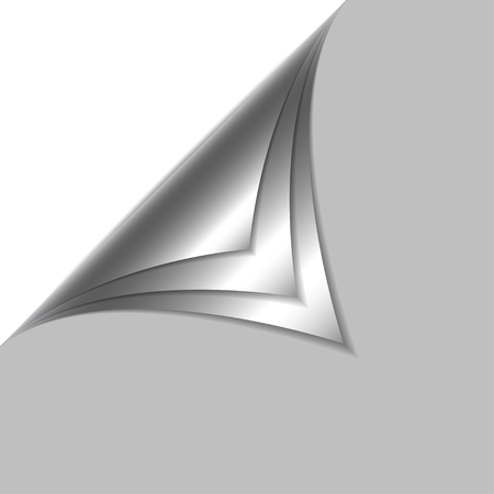 Page curlのイラスト素材