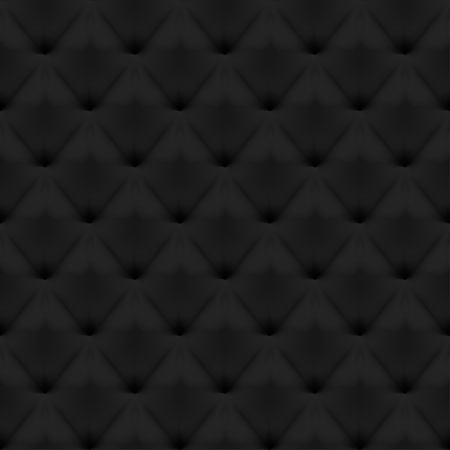 Seamless Black Leather Upholstery Patternのイラスト素材