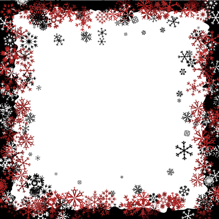 Snowflake Frameのイラスト素材