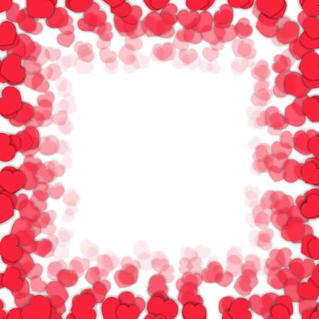 Hearts Frameのイラスト素材