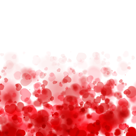 Red Valentines Day Backgroundのイラスト素材