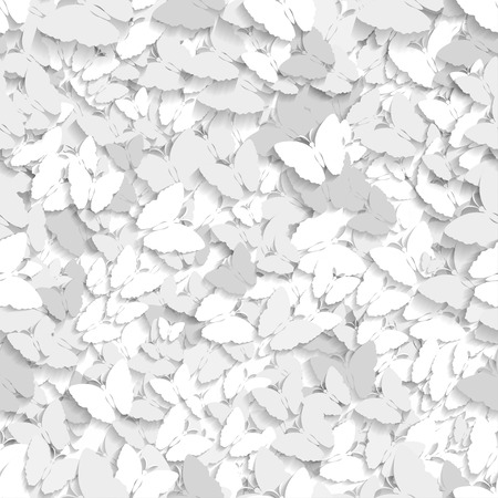Seamless Butterfly Textureのイラスト素材