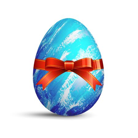 Easter Egg with Bowのイラスト素材