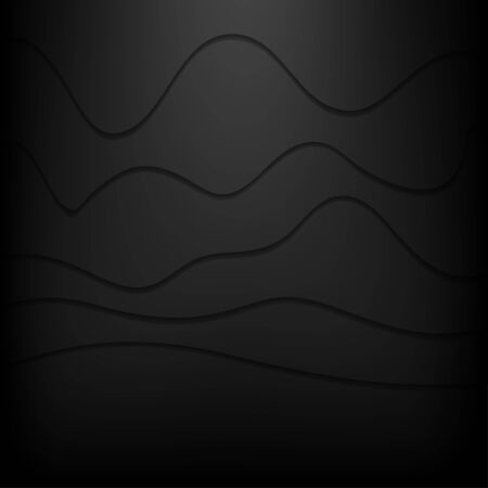 Black Wavesのイラスト素材