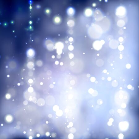 Blue Lights Backgroundのイラスト素材