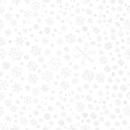 Seamless Snowflake Textureのイラスト素材