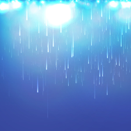 Sunny Background with Rainのイラスト素材