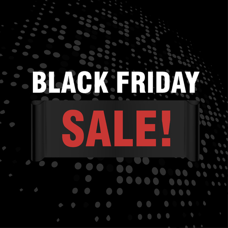 Black Friday Flayerのイラスト素材