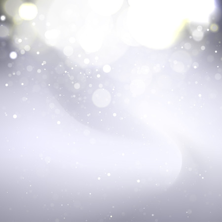 Winter Christmas Bokeh Backgroundのイラスト素材