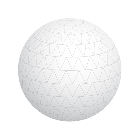 Sphere With Textureのイラスト素材