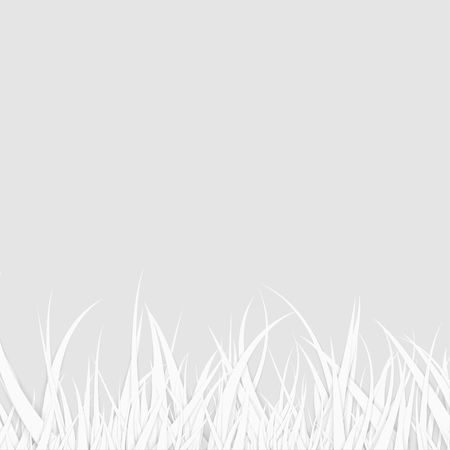 Abstract White Grassのイラスト素材