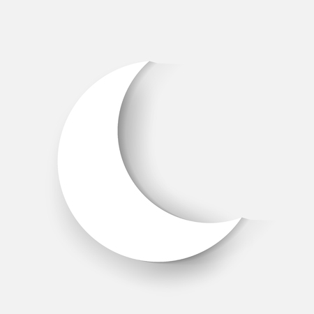 Crescent Moon Ramadan Backgroundのイラスト素材