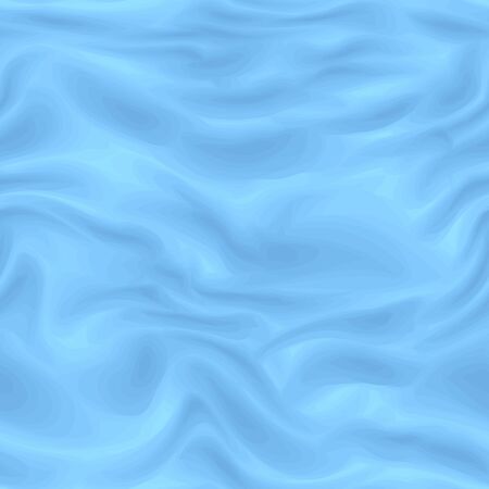 Seamless Blue Ocean Water Background with Sun Reflectionsのイラスト素材