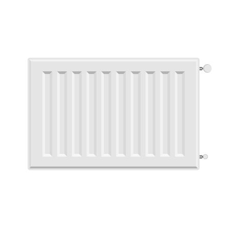 Vector White Radiator Heaterのイラスト素材
