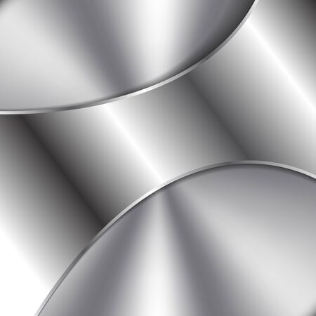 Abstract Vector Steel Background withMetal Shape on Topのイラスト素材