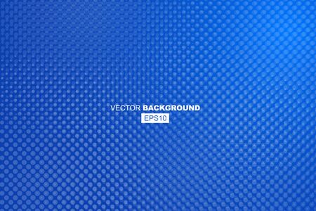 Blue Geometric Modern Background Composition with Halftone Dots Textureのイラスト素材