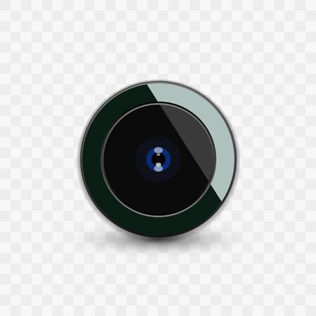 Glossy Phone Camera Lens Iconのイラスト素材