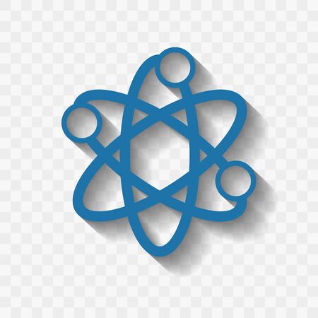 Nuclear Power Atom Molecule Iconのイラスト素材