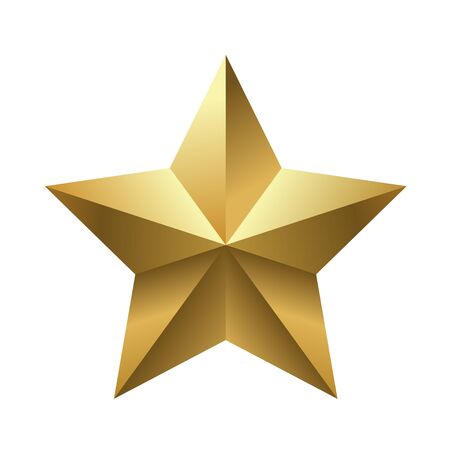 Gold Starのイラスト素材