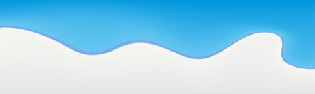 Blue Milky Backgroundのイラスト素材
