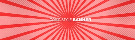 Light Burst Comic Backgroundのイラスト素材