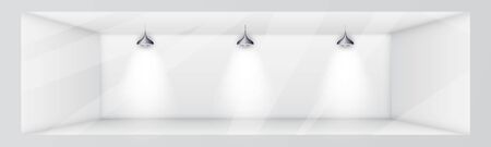 Showroom Gallery Windowのイラスト素材